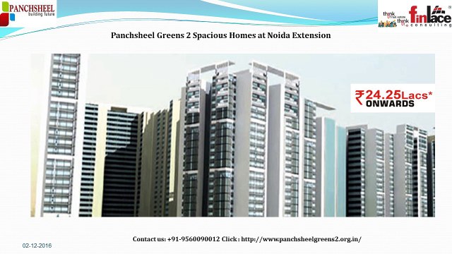 Panchsheel Greens 2 Beautiful Homes at Noida Extension