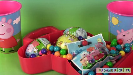 Peppa Pig Boîte daccessoires Oeufs Surprises Bubble Gum Tsum Tsum