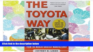 FAVORIT BOOK The Toyota Way: 14 Management Principles from the World s Greatest Manufacturer
