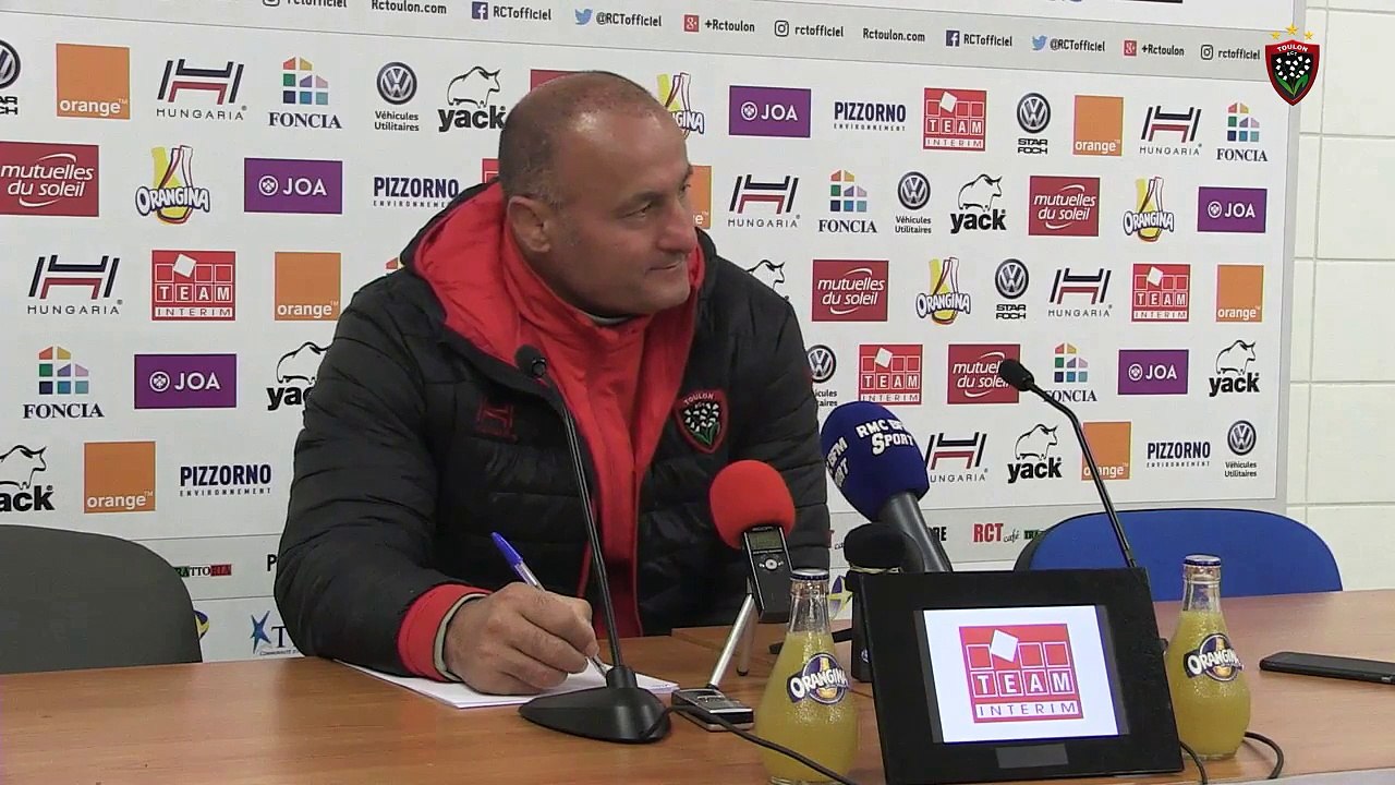 Avant-match Toulon / Bordeaux-Bègles : Marc Dal Maso