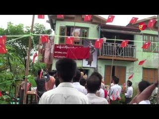 NLD Office Open Ceremony at Wartayar, Shwepyitha.