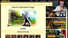 Shadow Walker Class Skills!!! NEW Frostvale Gear in AQW
