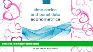 READ PDF [DOWNLOAD] Time Series and Panel Data Econometrics [DOWNLOAD] ONLINE