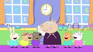 Peppa Pig Peppa takes George to playgroup (clip)