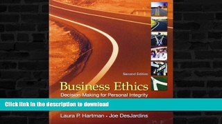READ  Business Ethics: Decision-Making for Personal Integrity   Social Responsibility  BOOK ONLINE
