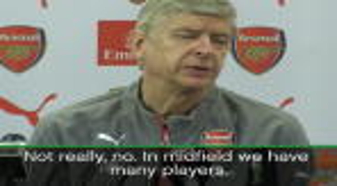We won't replace Cazorla in January - Wenger