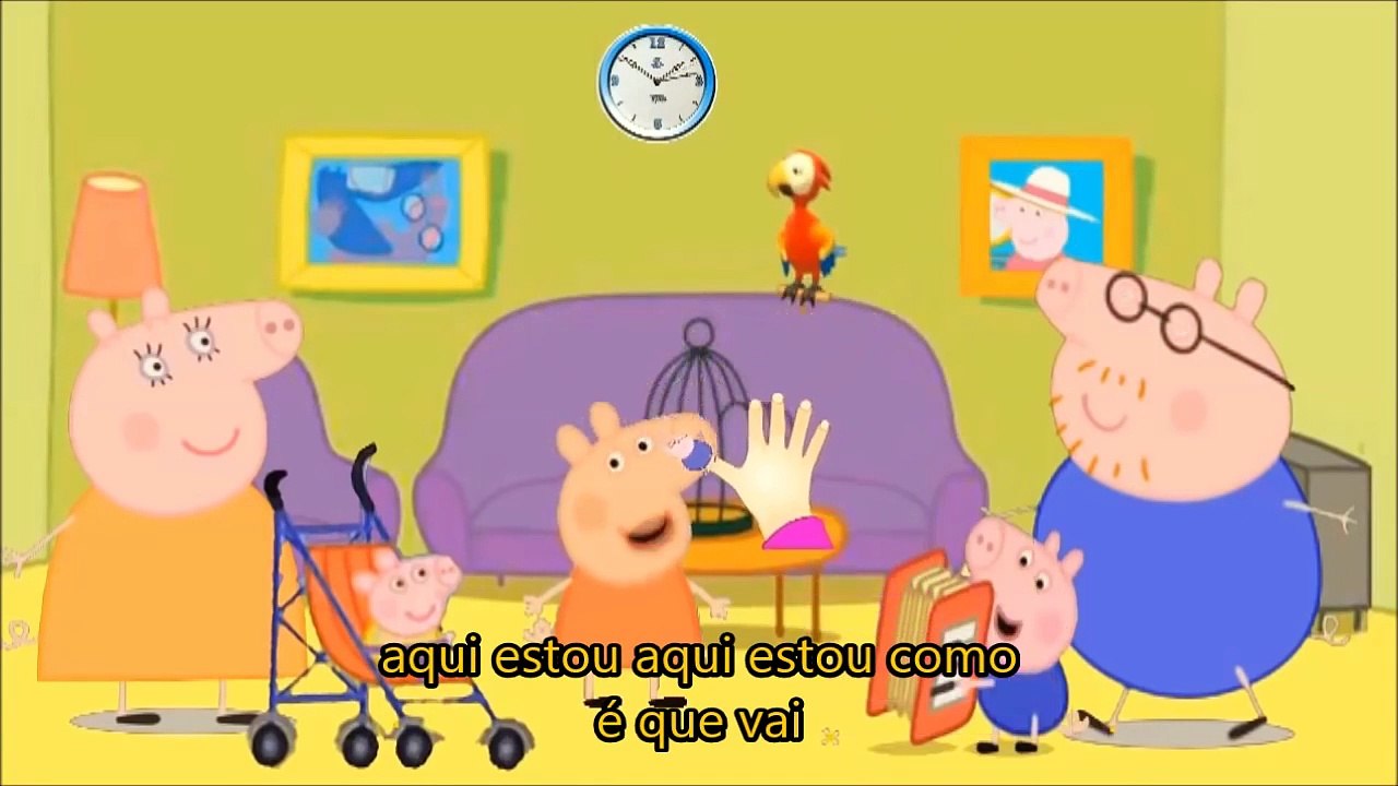 peppa pig - família dos dedos /finger family