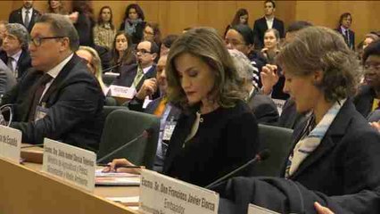 La reina Letizia asiste en Roma al simposio internacional sobre nutrición de la FAO