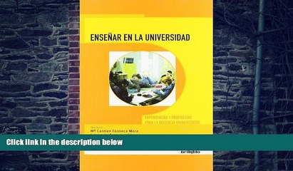 Video herunterladen: Price EnseÃ±ar en la Universiad. Experiencias y propuestas para la docencia universitaria (Spanish