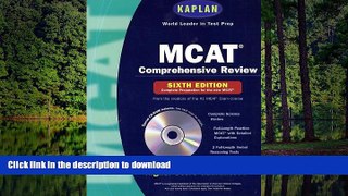 READ THE NEW BOOK Kaplan MCAT Comprehensive Review with CD-ROM, 6th Edition (Mcat (Kaplan) (Book