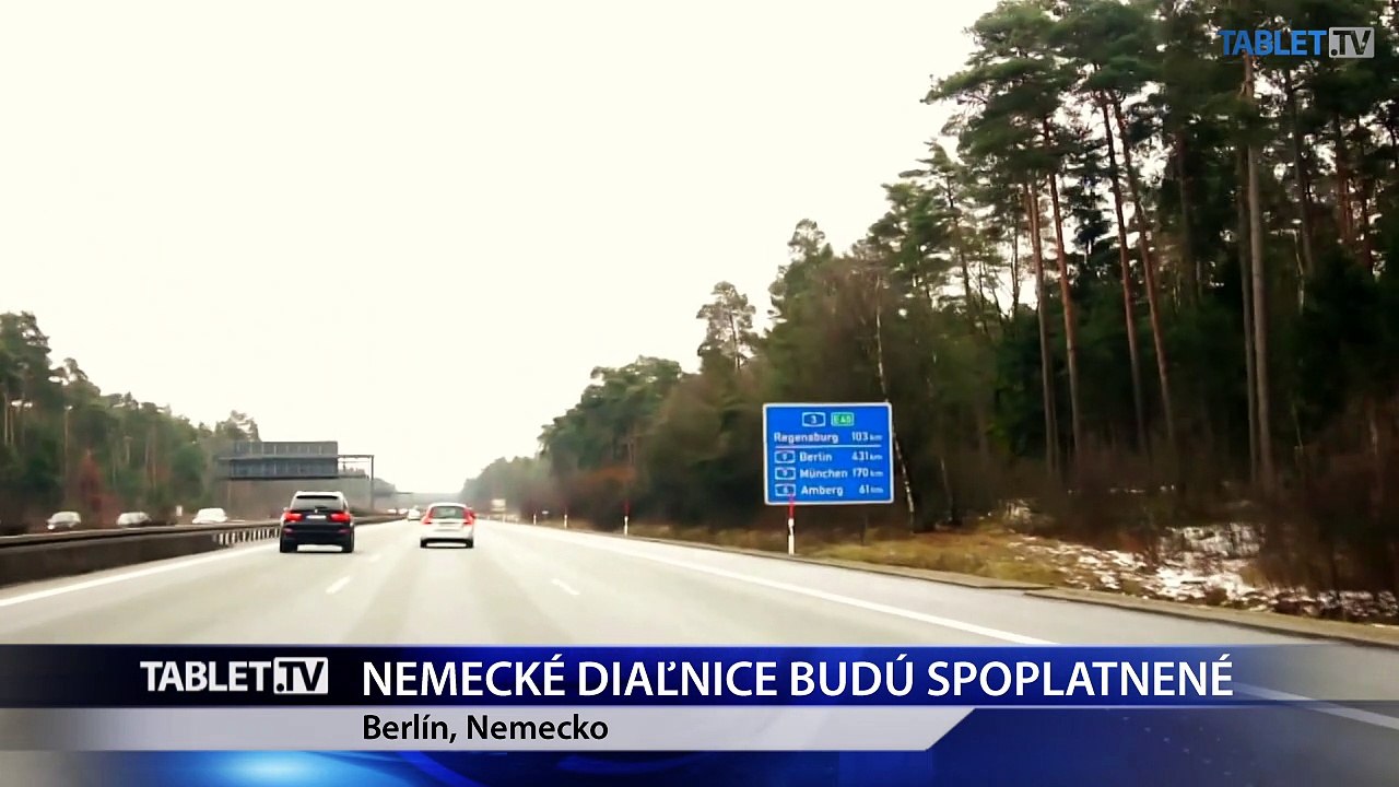Európska komisia schválila Nemecku plán na zavedenie diaľničných poplatkov