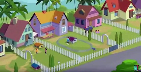 ChuChu TV Police Chase Thief in Police Helicopter & Save Pet Animals in Giant Surprise Eggs for Kids