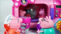 Pig George e Familia Peppa Pig Ovos Surpresa Kinder Joy Chupa Chups Peppa Pig Shopinks No Microondas