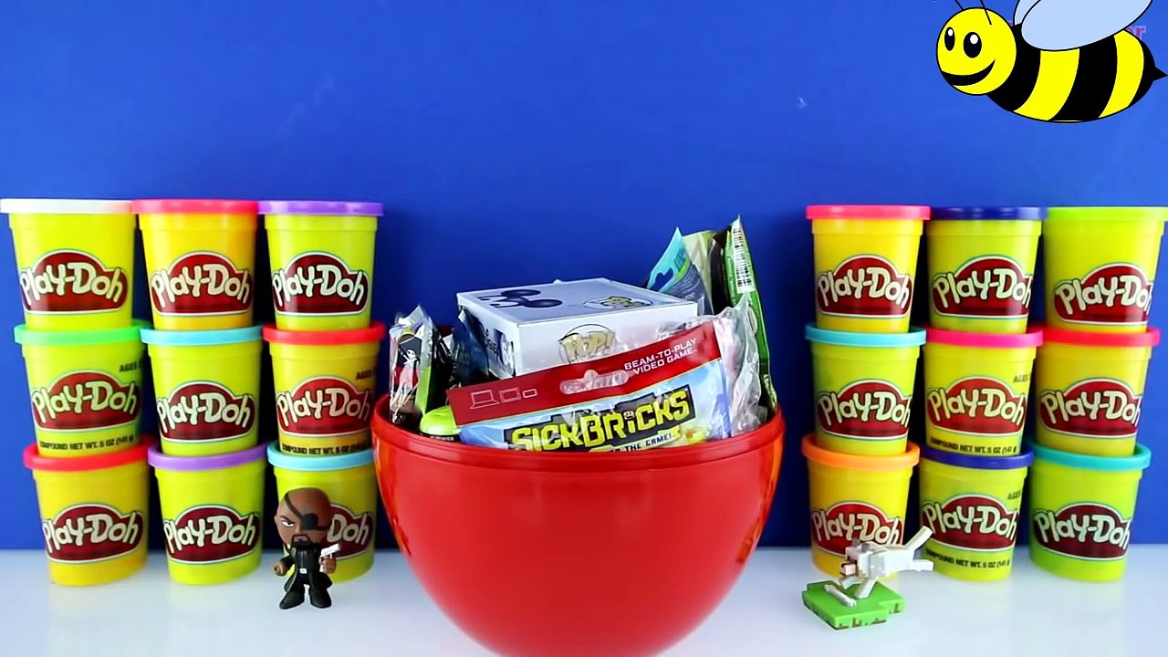 Ovo Surpresa Gigante do Mickey Mouse em Português Brasil de Massinha Play Doh