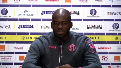La conf' de Presse d'Yrondu Musavu-King avant Nice/TFC