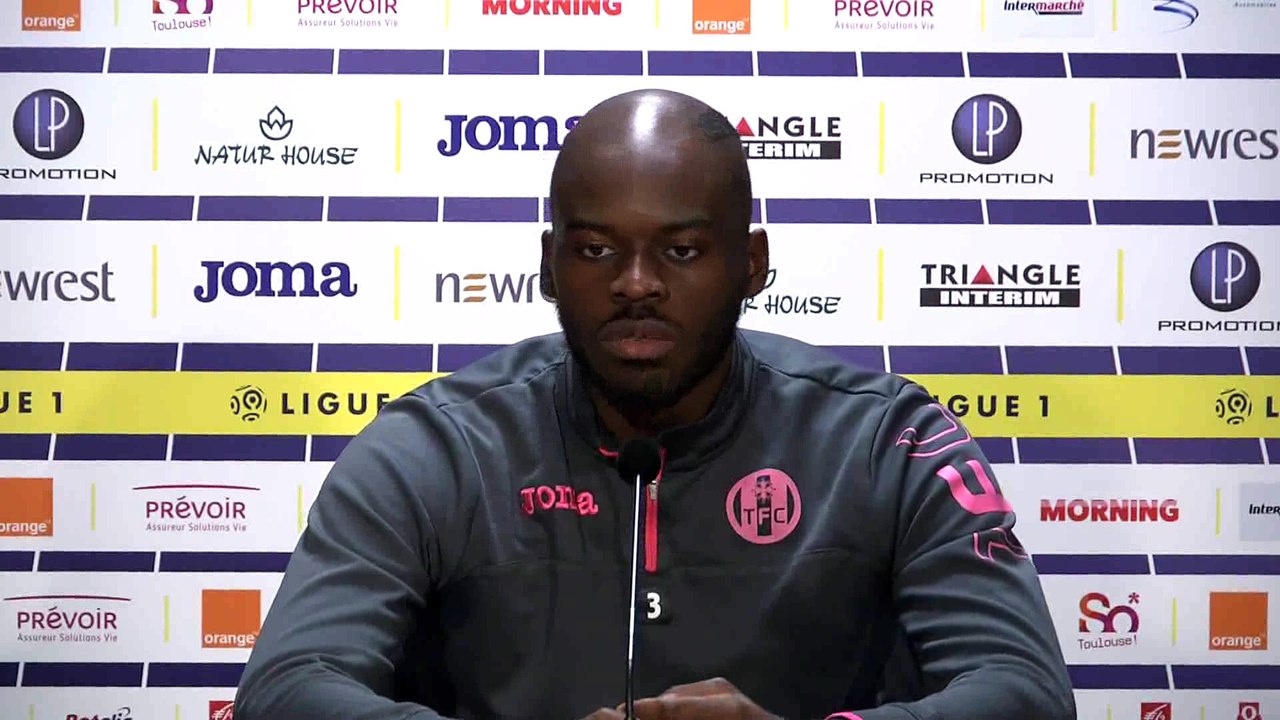 La conf' de Presse d'Yrondu Musavu-King avant Nice/TFC