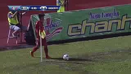 Half Highlights- Becamex Bình Dương (VIE) vs Boeung Ket Angkor  0-0 BTV Cup 02-12-2016