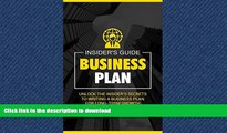 FAVORIT BOOK Business Plan: Unlock the Insider s Secrets to Writing a Business Plan for Long-Term