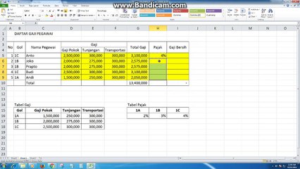 Tutorial Vlookup dan hlookup pada excel versi 2