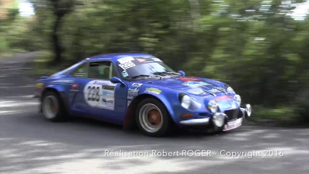 VHC Rallye du Var 2016 Alpine A110 N° 228