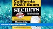 FAVORIT BOOK California POST Exam Secrets Study Guide: POST Exam Review for the California POST