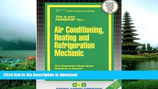 FAVORIT BOOK Air Conditioning, Heating   Refrigeration Mechanic(Passbooks) (Passbook for Career