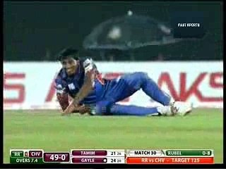 BPL 2016 Match 30 Chris Gayle 40 Runs 25 Balls VS Rangpur Riders 4 Sixes - YouTube