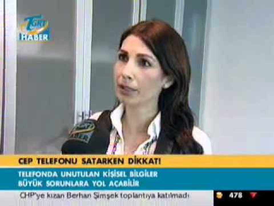 Cep telefonu satarken dikkat