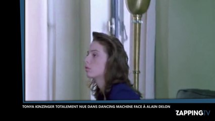 DALS 7 : Tonya Kinzinger totalement nue dans un film face à Alain Delon (Vidéo)