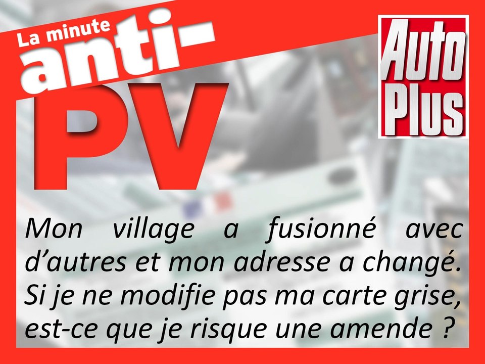Carte grise : changement d’adresse facultatif ?