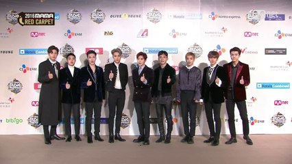 [2016 MAMA] Red Carpet_EXO