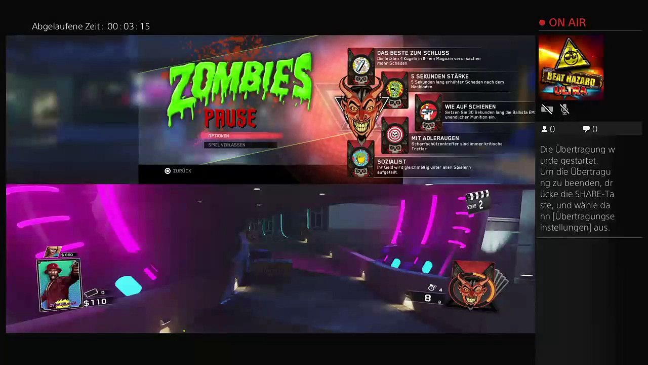 Cod iw Zombie