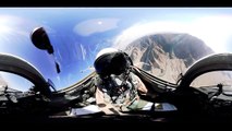 360° Cockpit View From An US Fighter Jet