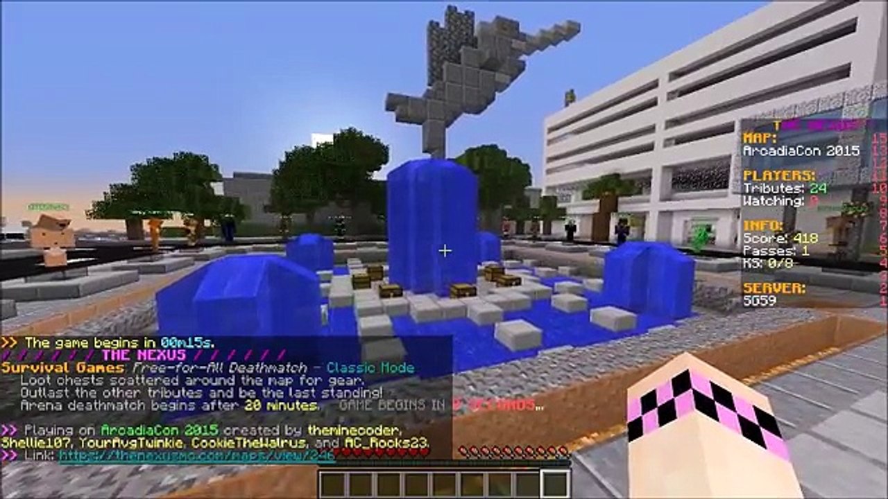 Minecraft HUNGER GAMES #4 OP SWORD?! w/ PrestonPlayz & Kenny