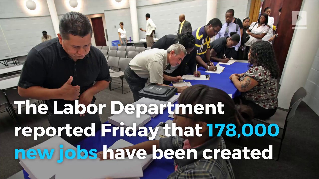 Unemployment rate drops with 178,000 new jobs created in November