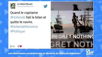 Renoncement de François Hollande : les internautes se lâchent !