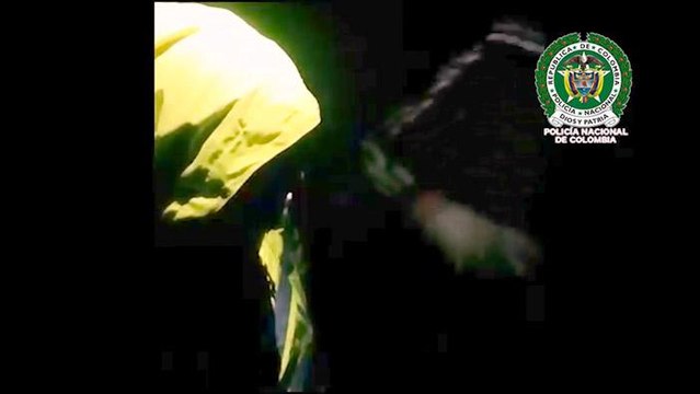 Comissário chama por colegas da tripulação após acidente de avião