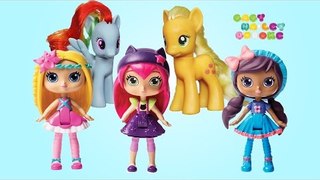 PRETEND: LITTLE CHARMERS, APPLEJACK AND RAINBOW DASH HAVE TEA AND STUFF