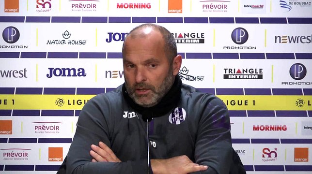 La conf' de Presse de Pascal Dupraz avant Nice/TFC