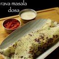 rava dosa with aloo masala recipe _ instant onion rava dosa with aloo bhaji
