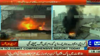 Chemical Fire in Karachi School