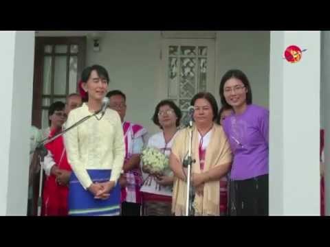 Suu Kyi and KNU's Leaders Press Conference