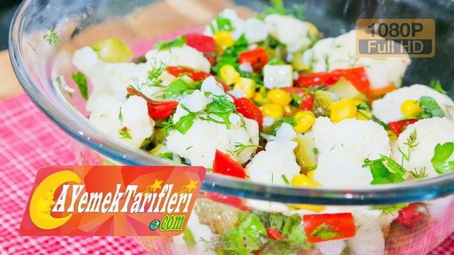 Karnabahar Salatası Nasıl Yapılır? | Karnabahar Salatası Tarifi