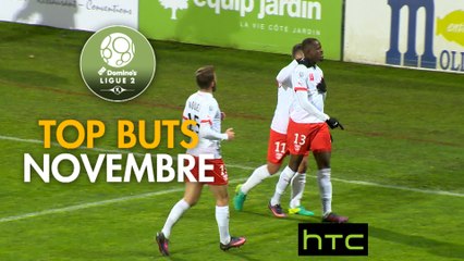 Top buts Domino's Ligue 2 - Novembre 2016/2017