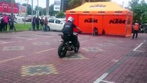 KTM DUKE 200 STUNT SHOW | MALAYSIA