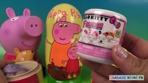 Peppa Pig Poupées Gigognes Russes Oeufs Surprise Nesting Dolls Hello Kitty Vice-Versa