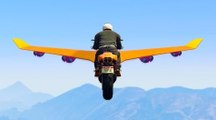 KWEBBELKOP-EXTREMELY MODDED FLYING BIKE RACE! (GTA 5 Funny Moments)