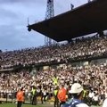 Emocionante homenaje de la afición del Atlético Nacional al Chapecoense