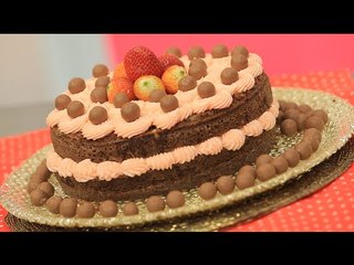 كيكة إسفنجية بالشيكولاتة | غادة التلي