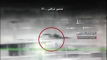 Сирийская армия уничтожает бульдозер боевиков в Восточной Гуте
